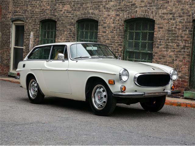 1972 White Volvo P1800 ES Station Wagon