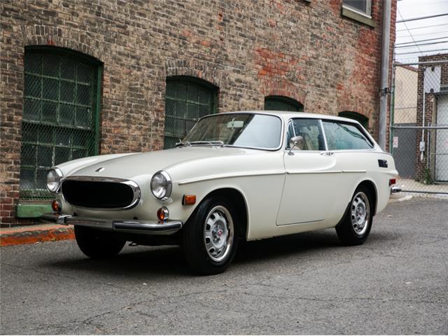 1972 White Volvo P1800 ES Station Wagon