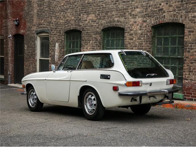 1972 White Volvo P1800 ES Station Wagon