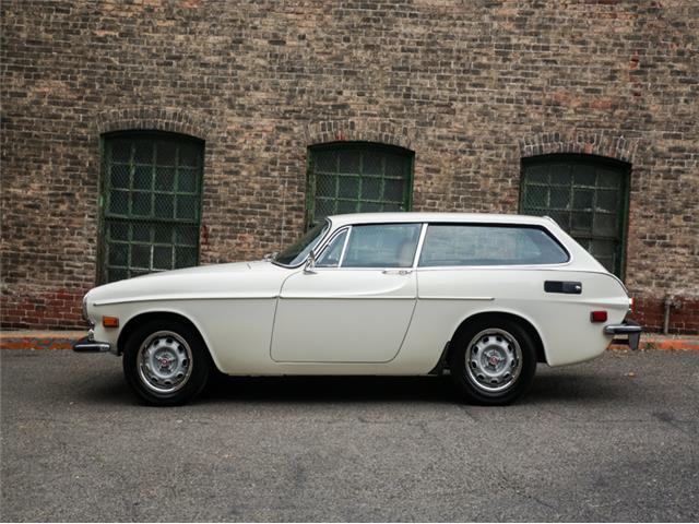 1972 White Volvo P1800 ES Station Wagon