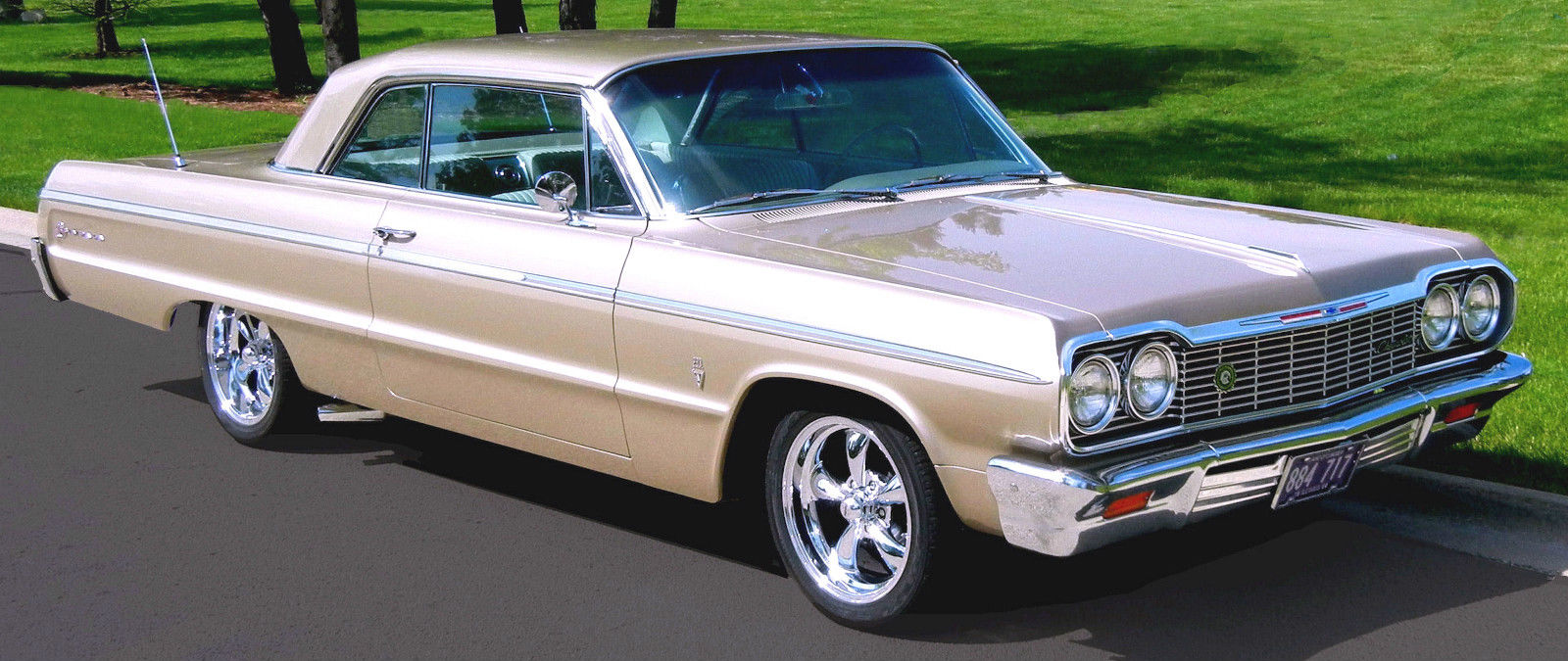1964 Almond Fawn Chevrolet Impala Coupe