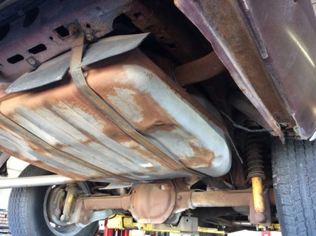 1981 Burgundy Ford Fairmont Standard Cab Pickup