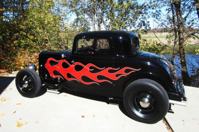 1932 Black Ford Original Henry Ford STEEL Coupe