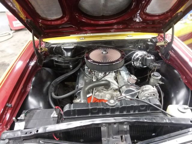 1965 Red and Gold Chevrolet El Camino