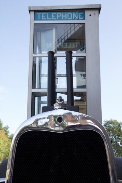 1971 Blue Ford Model T telephone