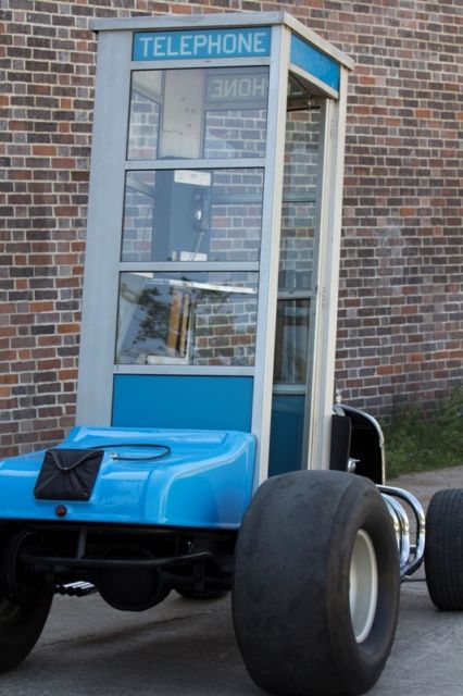 1971 Blue Ford Model T telephone