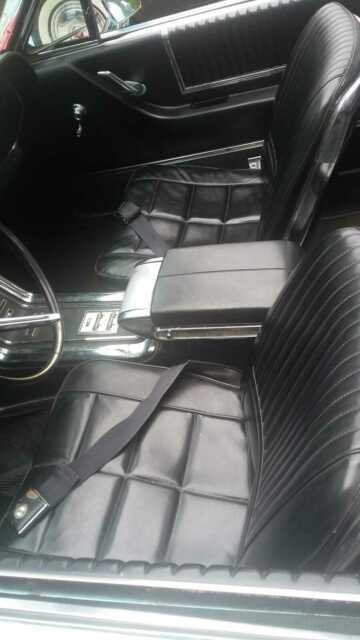 1966 Teal Ford Thunderbird Convertible