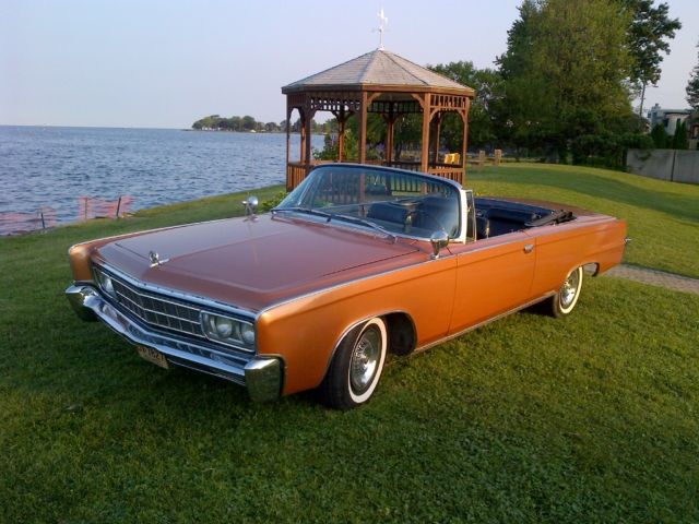 1966 Copper Chrysler Imperial Convertible