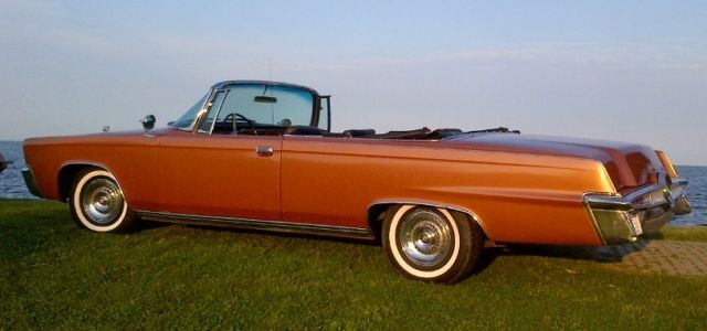 1966 Copper Chrysler Imperial Convertible