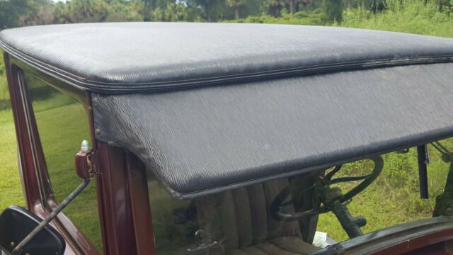 1927 Burgundy Ford Model T Sedan