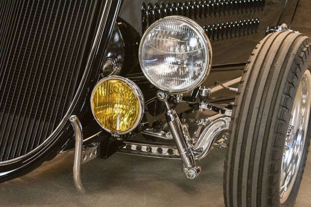 1933 Black Ford 3 Window Coupe Coupe