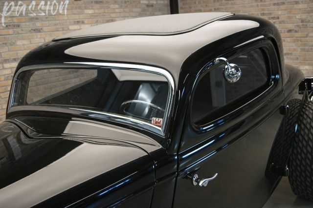 1933 Black Ford 3 Window Coupe Coupe