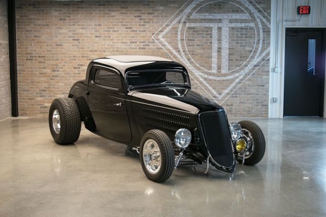 1933 Black Ford 3 Window Coupe Coupe
