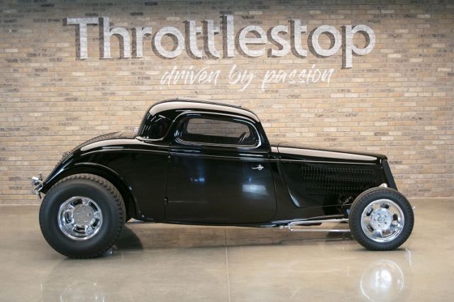 1933 Black Ford 3 Window Coupe Coupe