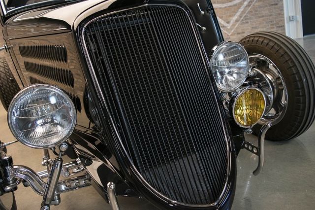 1933 Black Ford 3 Window Coupe Coupe