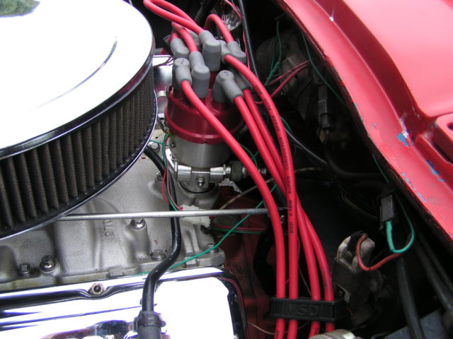 19670000 Red Chevrolet Corvette Convertible