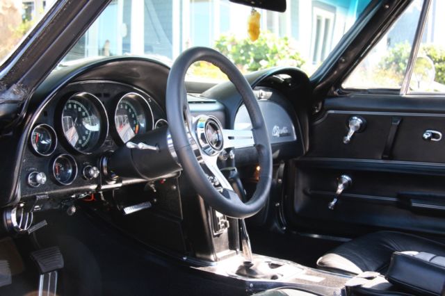 1965 Black Chevrolet Corvette