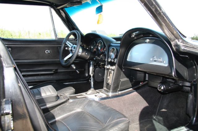 1965 Black Chevrolet Corvette