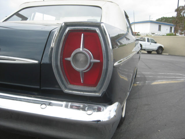 1965 '-66 Nightmist Poly Blue Ford Galaxie Convertible