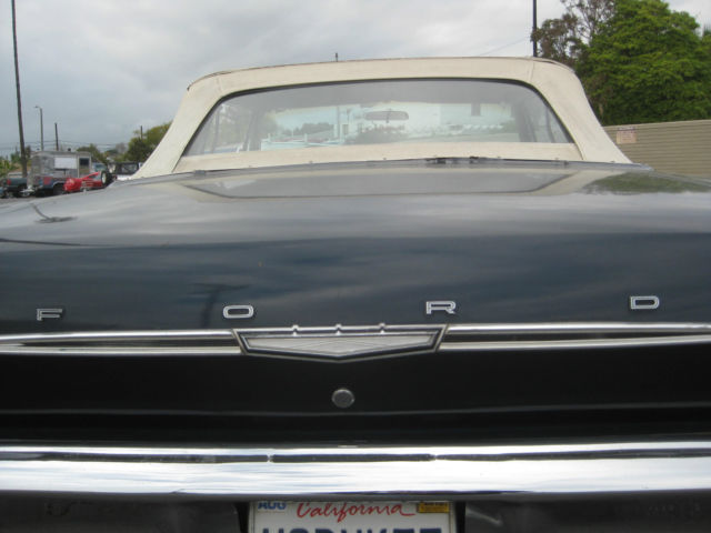 1965 '-66 Nightmist Poly Blue Ford Galaxie Convertible