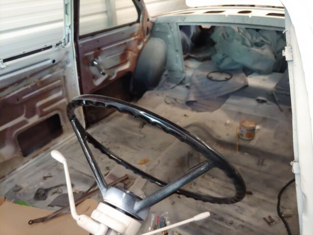 1956 White Ford Fairlane Coupe