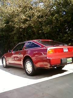 1987 Burgundy Nissan 300ZX 2+2
