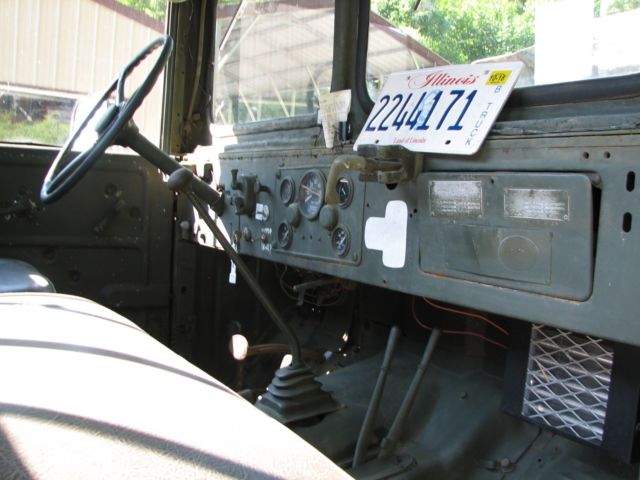 1952 Military Dodge Power Wagon Personnel P.U. w/ back-back seats rough
