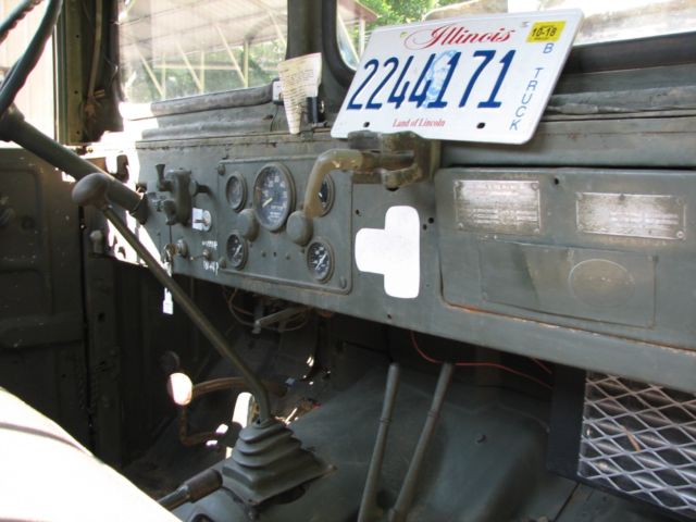 1952 Military Dodge Power Wagon Personnel P.U. w/ back-back seats rough