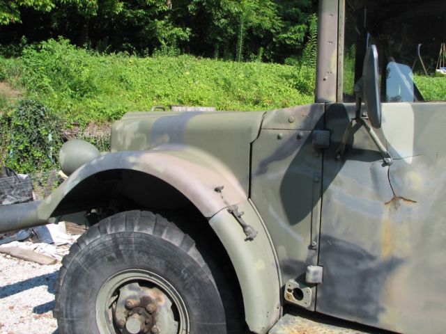 1952 Military Dodge Power Wagon Personnel P.U. w/ back-back seats rough