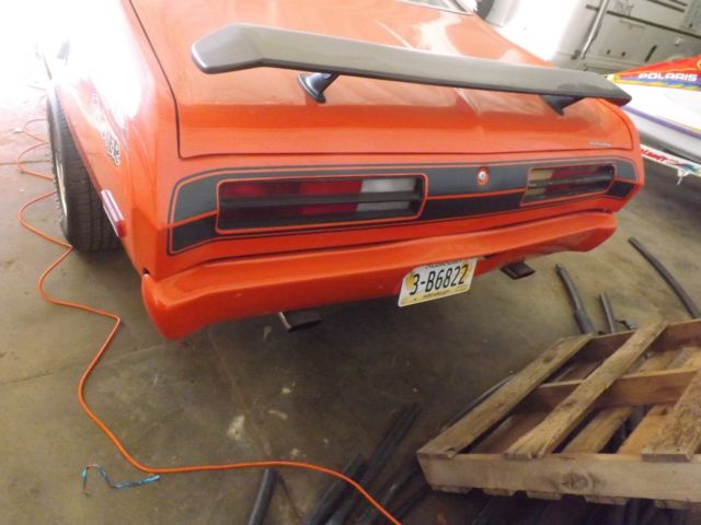1972 Orange Plymouth Duster Coupe