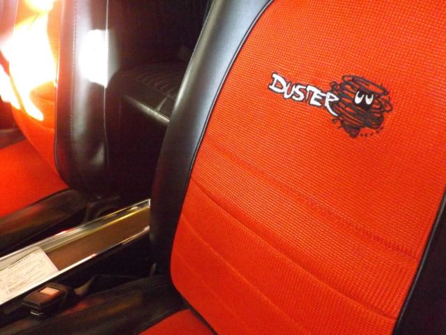 1972 Orange Plymouth Duster Coupe