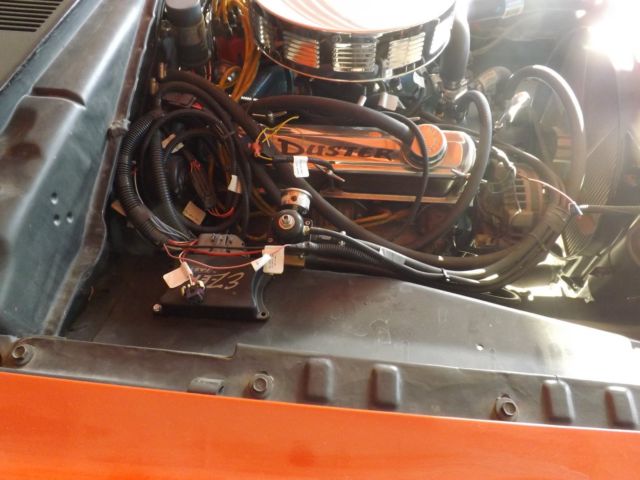 1972 Orange Plymouth Duster Coupe