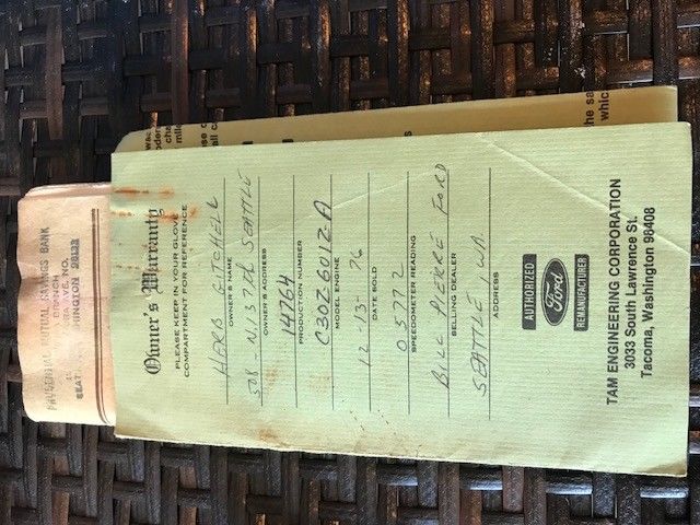 1963 Blue Ford Fairlane Sedan