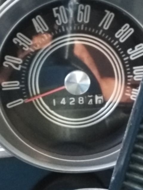 1963 Blue Ford Fairlane Sedan