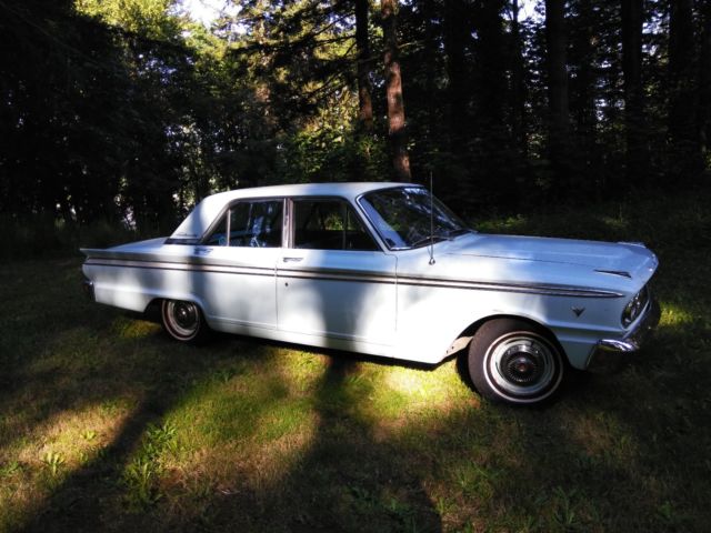 1963 Blue Ford Fairlane Sedan