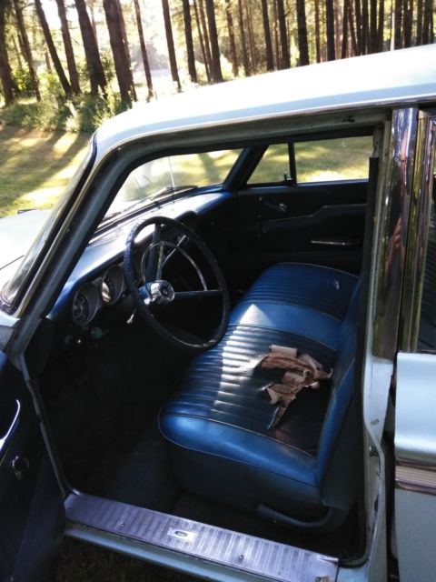 1963 Blue Ford Fairlane Sedan