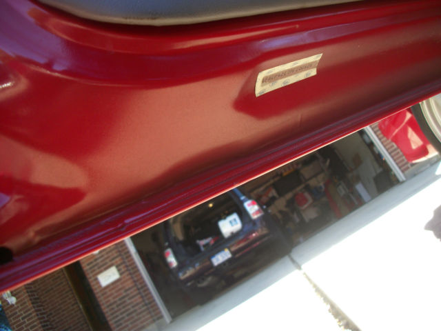 1993 Red Ford Mustang Hatchback