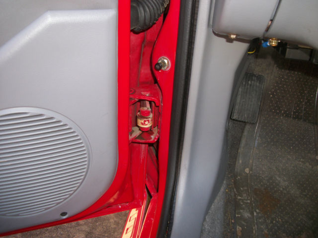 1993 Red Ford Mustang Hatchback