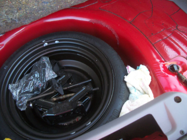 1993 Red Ford Mustang Hatchback