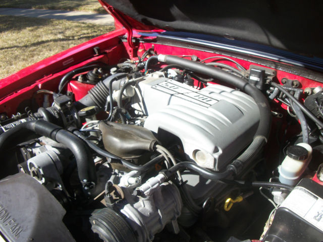 1993 Red Ford Mustang Hatchback