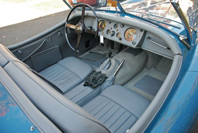1956 Blue Jaguar XK --