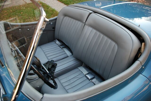 1956 Blue Jaguar XK --