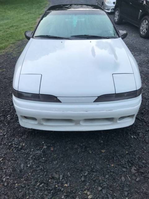 1990 White Plymouth Laser Hatchback