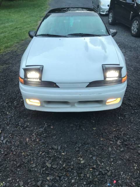 1990 White Plymouth Laser Hatchback