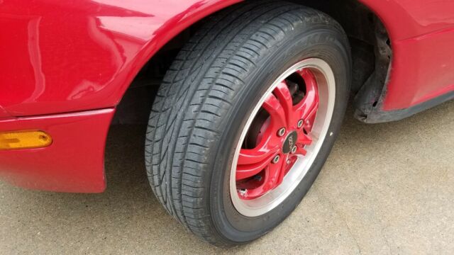 1992 Red Mazda MX-5 Miata Convertible