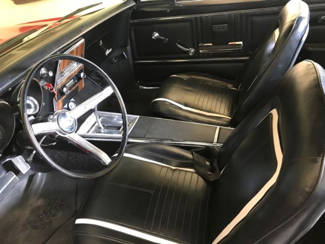 1967 Red Chevrolet Camaro Convertible