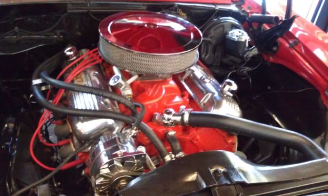 1967 Red Chevrolet Camaro Convertible