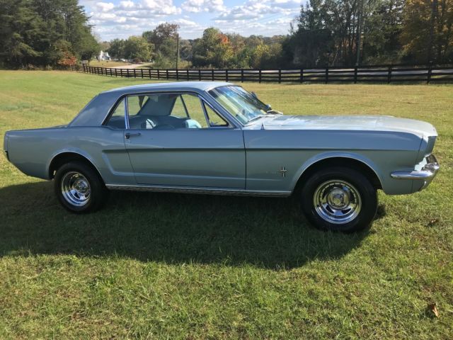 1966 Blue Ford Mustang Coupe