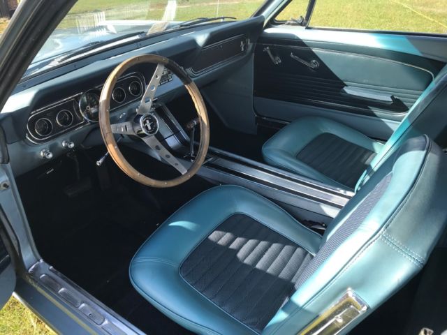 1966 Blue Ford Mustang Coupe