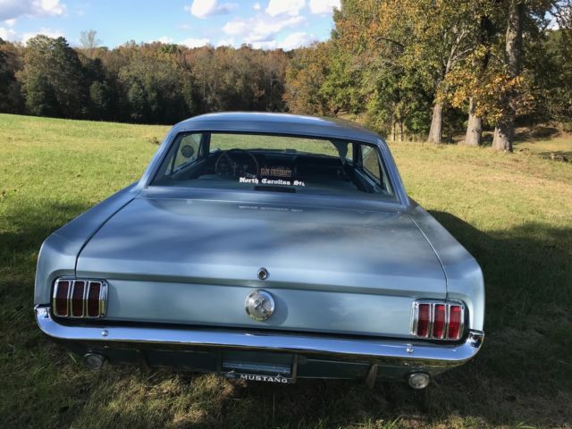 1966 Blue Ford Mustang Coupe